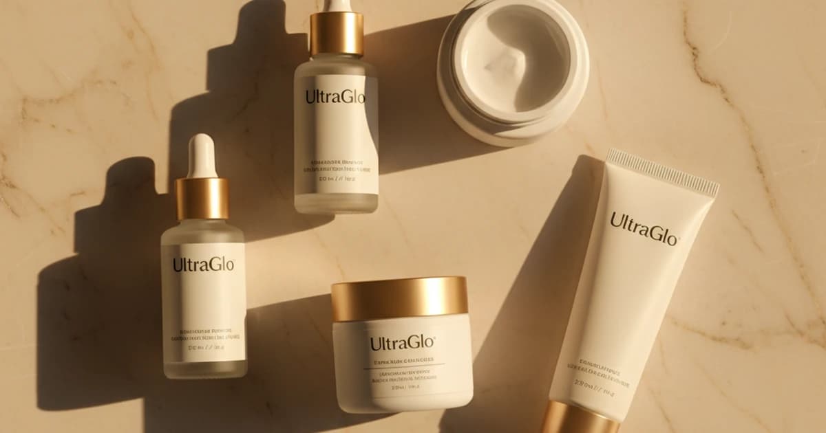 Skincare routine products paired with HIFU treatment for collagen boosting results